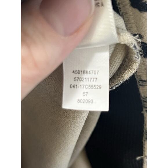 Chico's Women's Animal Print Leopard Ankle Pants Pull Knit Plus Size 0 (14/16) - Picture 5 of 10